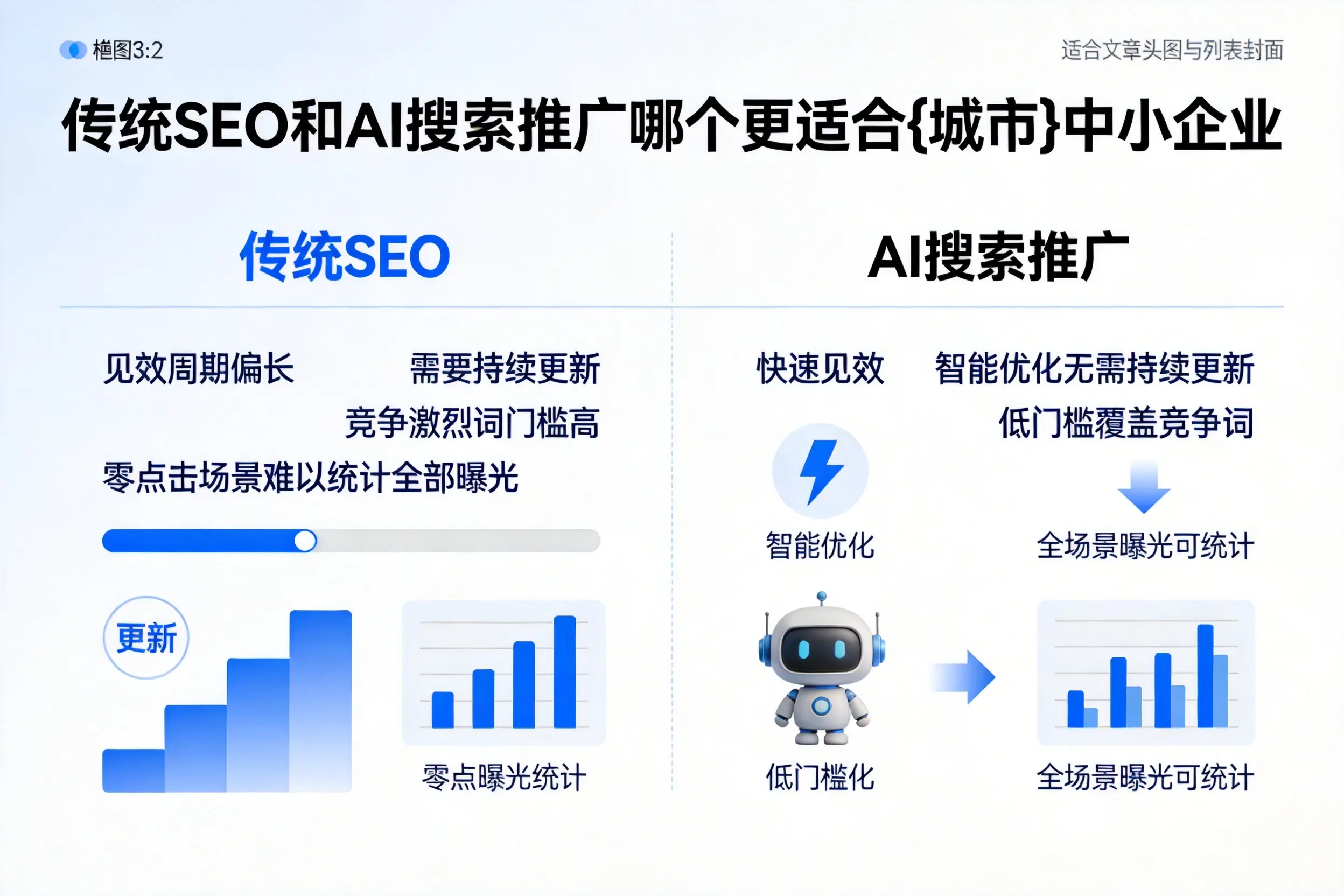 传统SEO和AI搜索推广哪个更适合白银中小企业