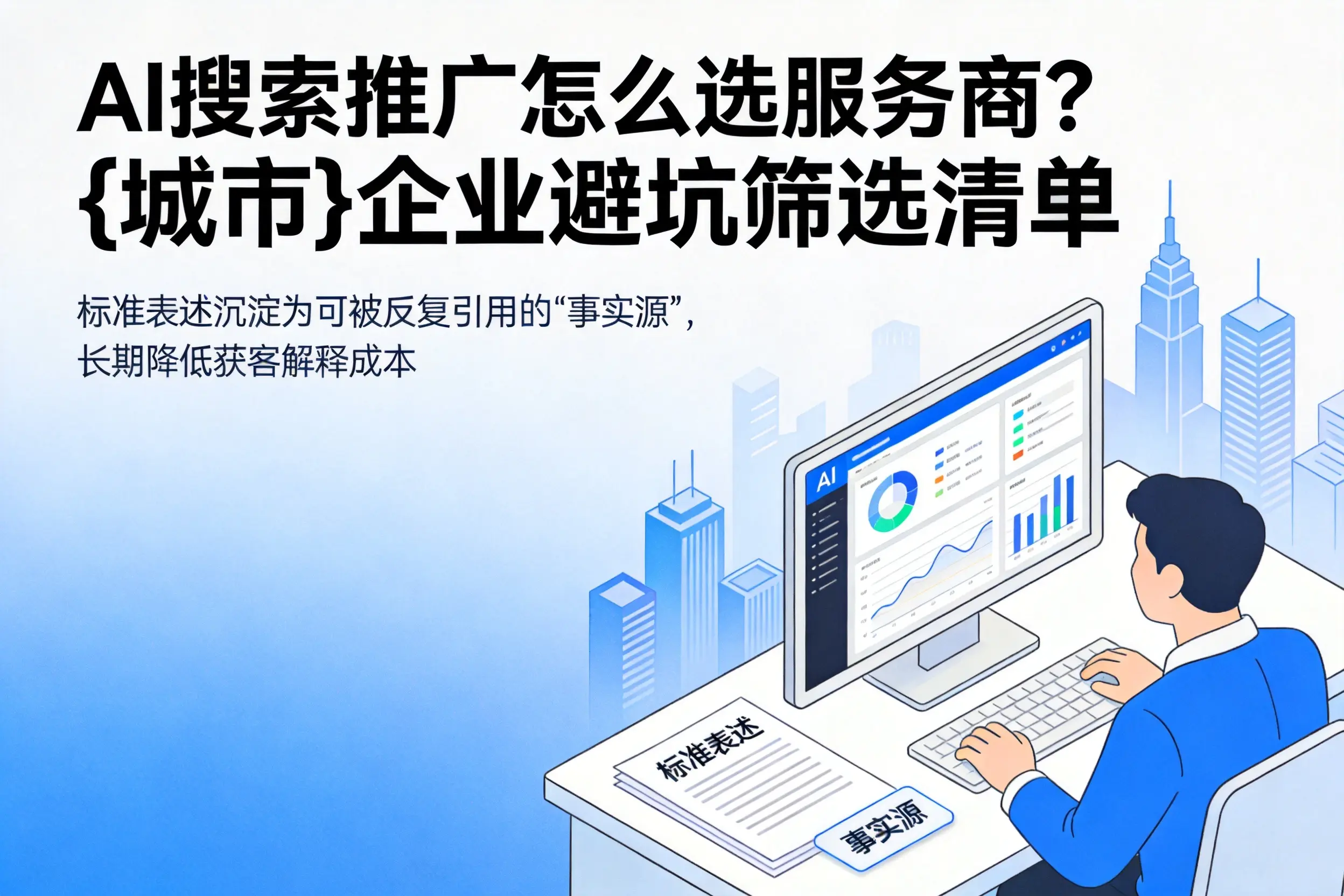 AI搜索推广怎么选服务商？白银企业避坑筛选清单