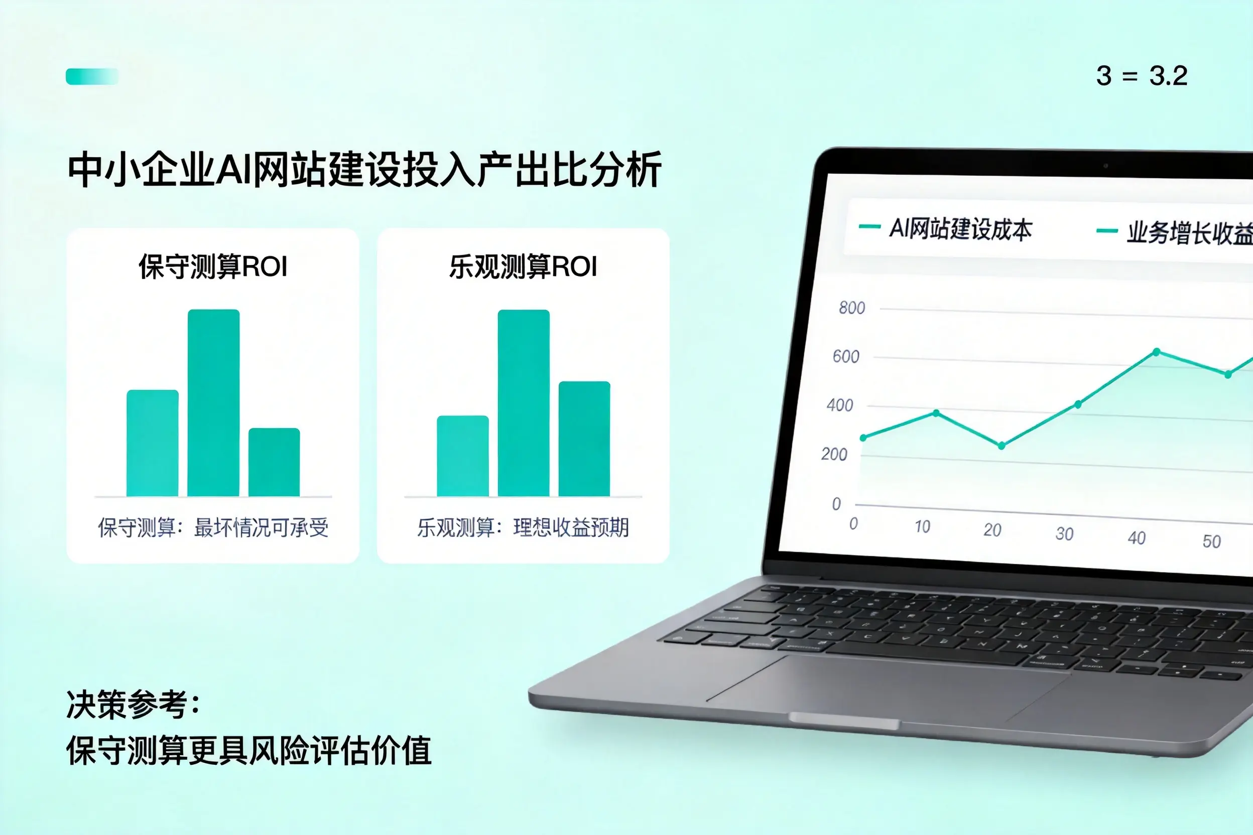 白银中小企业AI网站建设投入产出比怎么算？先看这份分析