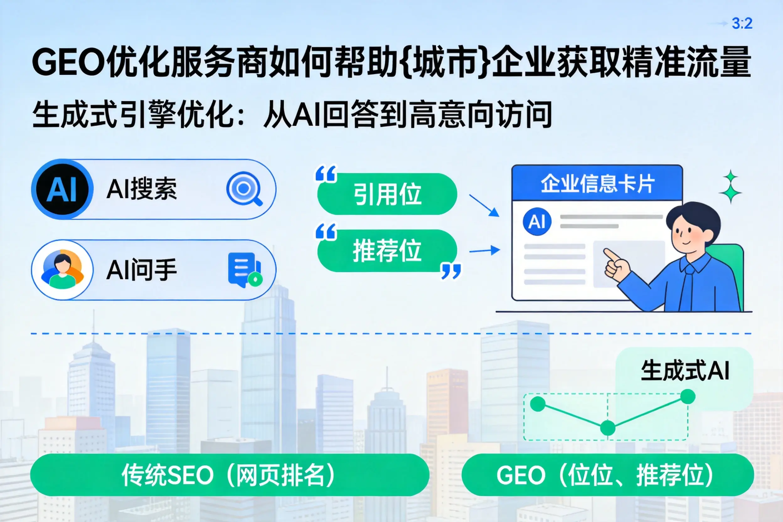 GEO优化服务商如何帮助白银企业获取精准流量